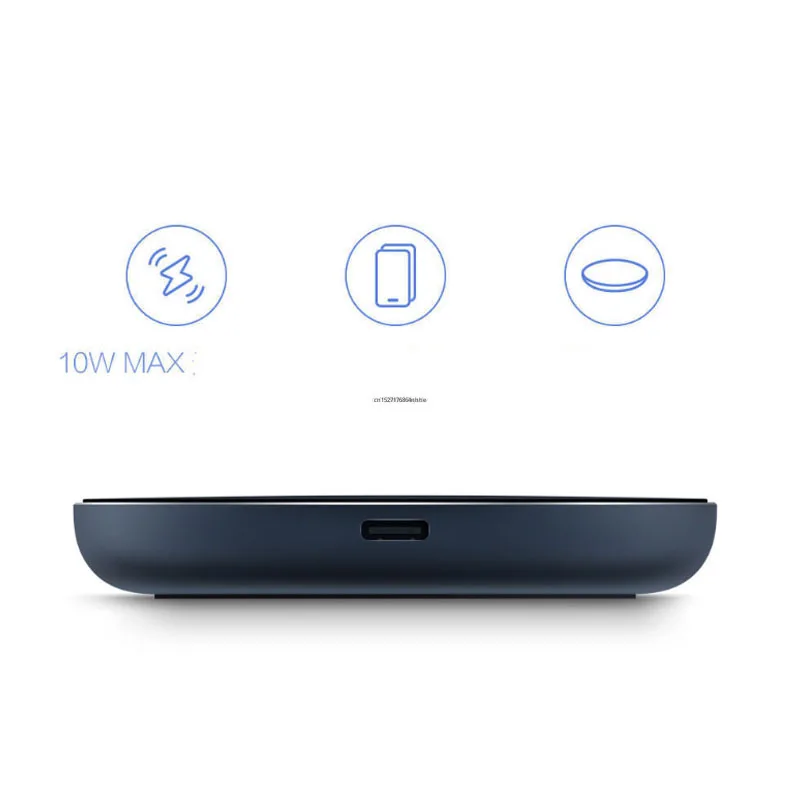 Original Xiaomi Brezžični Polnilnik Qi Smart Hitro Polnjenje 10W za Mi MIX 2S 3 Za IPhone X XR XS 11 Brezžični Pametni Telefon Polnilnike