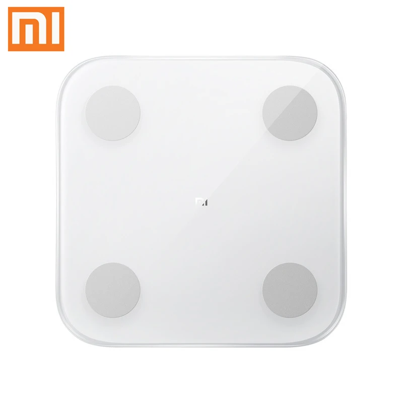 Original Xiaomi Smart Telesne Maščobe Sestava Obsega 2 Bluetooth 5.0 Bilance Test 13 Telesa Podatkov BMI Zdravje Težo Obsega LED Zaslon