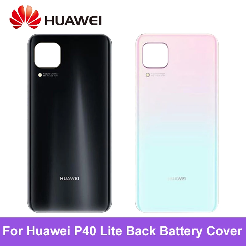 Original Za Huawei P40 Lite Pokrov Baterije Za Huawei Nova 6SE zadnja Vrata Zamenjava rezervnih Delov