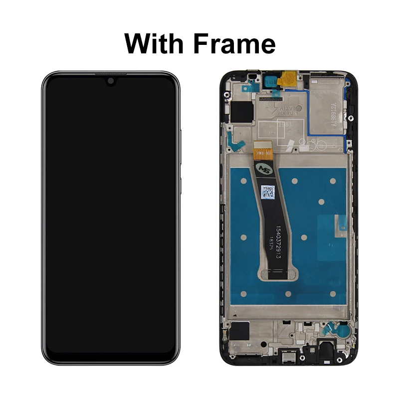 Original Za Huawei Zaslon na Strani Smart 2019 LCD Zaslon na Dotik, Računalnike Zbora Za Huawei POT-LX1 L21 LX3 LCD Nadomestni Deli