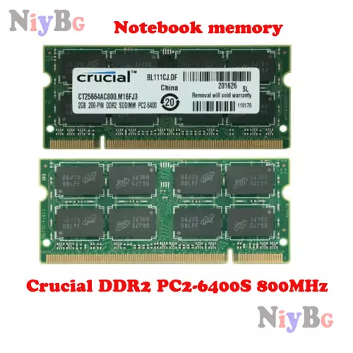 Original Za Ključno 4/8GB DDR2 PC2-6400S 800MHz 200Pin SODIMM Laptop Memory RAM
