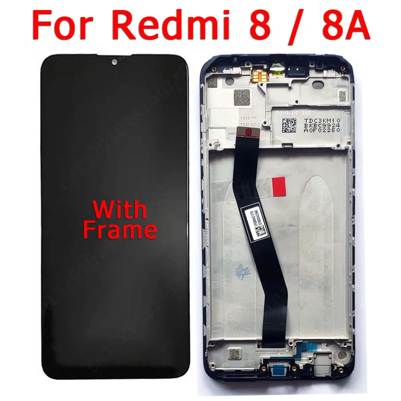 Original za Xiaomi redmi 8 8A LCD-zaslon, zaslon na dotik, računalnike Zbora za Redmi 8 8A 10 dotik nadomestni deli