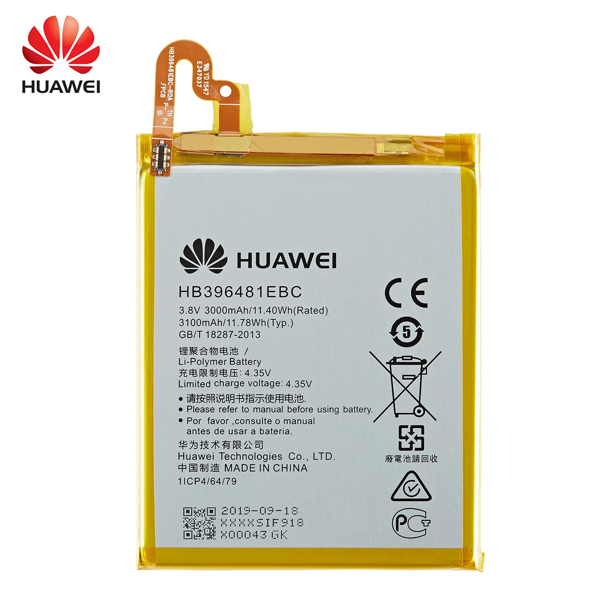 Originalni HB396481EBC baterija Za Huawei VZPON G7 PLUS ČAST 5X 5A G8 G8X 5C 7C 7A 8 9 10 Lite Pour Smart 2019 Y5 +Orodja