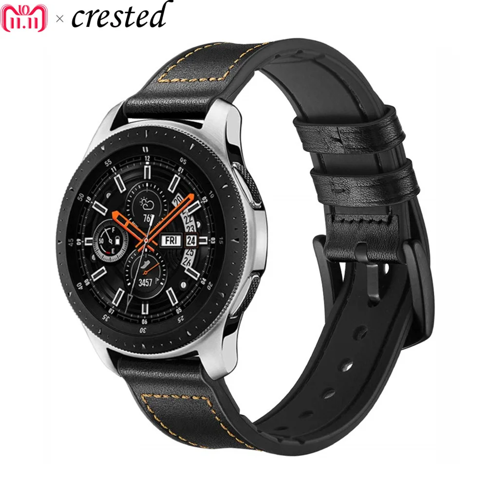Orodje S3 Obmejni pas Za Samsung Galaxy watch 46mm trak 22 mm Usnje Zapestnica Huawei watch GT Amazfit stratos 2/Tempo S 3 46