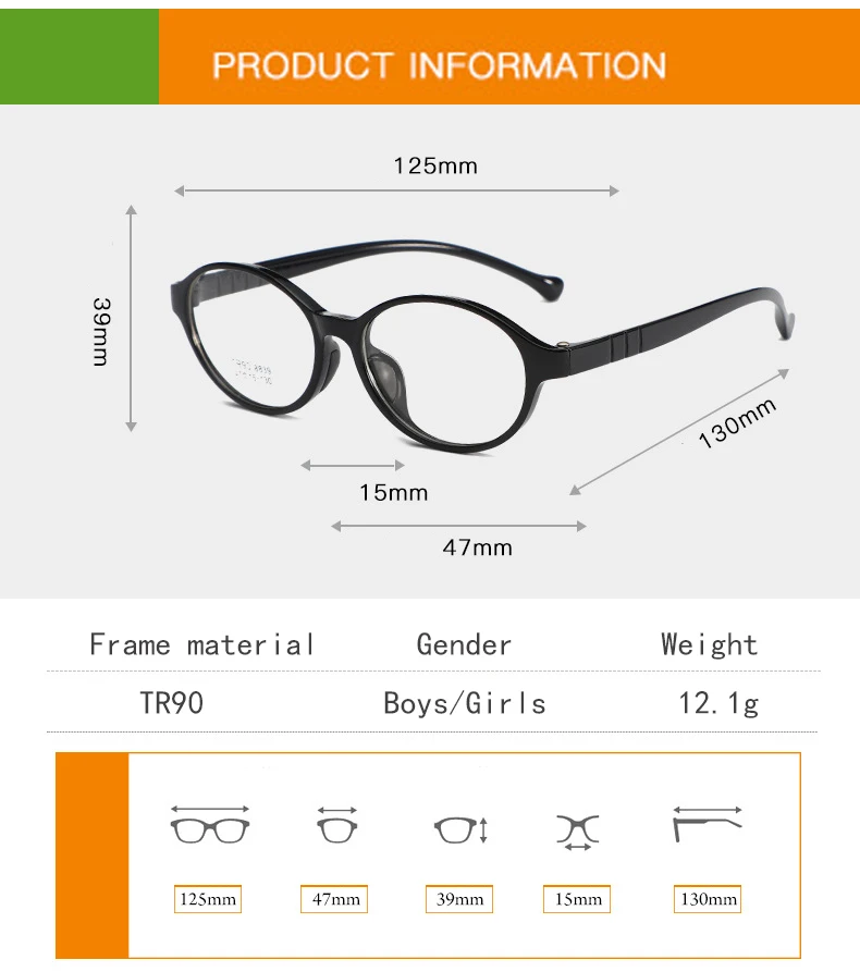 Otroci Jasno Očala za Malo Deklet, Fantje Geek Ponaredek Nerd Očala za Kostum Očala