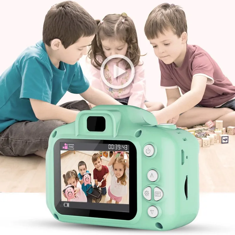Otroci Kamera HD Otrok Digitalni Fotoaparat Izobraževalne Igrače 10 Jeziki, Podprti Otrok Darilo za Rojstni dan Igrače