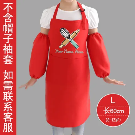 Otroci risanje predpasnik kuhar srčkan otrok, kuhanje, peko razred antifouling umetnosti slikarstva oblačila logotip tiskanja
