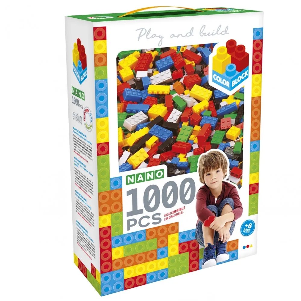 Otrok gradnjo 1.000 Kos nano barvo, otroci igrače, otroška didaktične igrače, otrok 6 let
