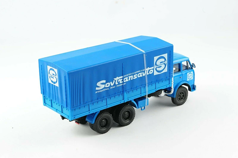 Otrok Model Igrače za Fante 1/43 Obsega Rusija MA3-5146 Tovornjak HAW Klasičnih Rusija Modra Van Container Truck Tovornjak Simulacije Vozila