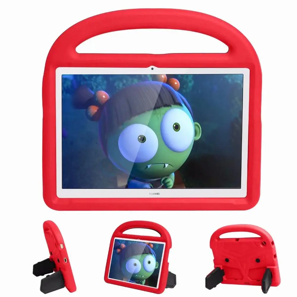 Otrok Prenosni Shockproof EVA Tablet Kritje Za Huawei MediaPad T3 10 AGS-W09 AGS-L09 AGS-L03 9.6 Palčni Zaščito Lupine Funda+Pen