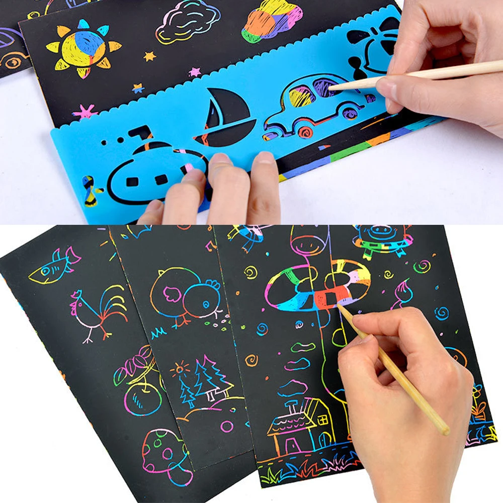 Otrok Slikarstvo Igrače Barve Knjiga DIY Priročnik Nič Risanje Starš-otrok Interakcije Nič Izobraževalne Igrače Set