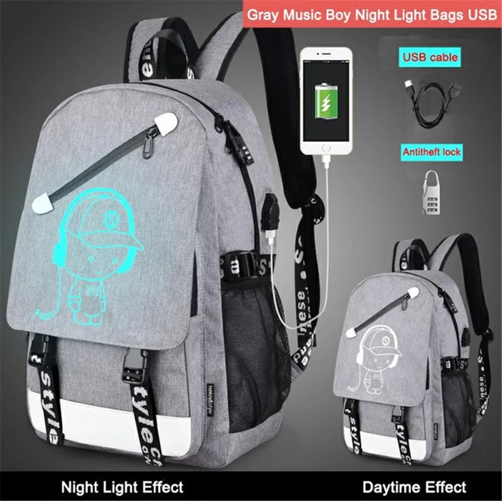 Otrok, šolske torbe za Najstnike Fantje Dekleta veliko zmogljivost šolski nahrbtnik Otroci Nepremočljiva torba z USB polnjenjem mochila
