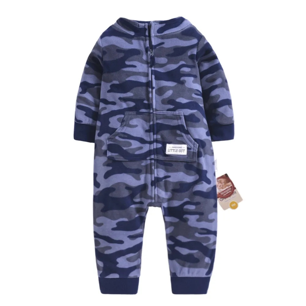 Otroška oblačila runo pižamo dojenčke bebes splošno prikrivanje jumpsuit baby romper otroška zimska oblačila božič ropa de bebe 2Y