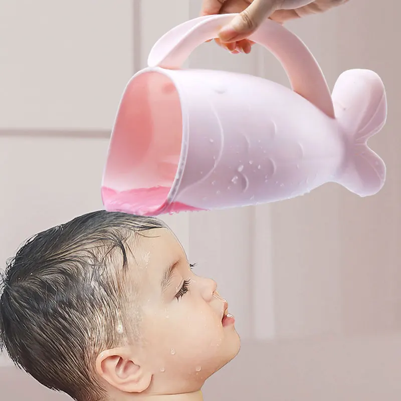 Otroški Šampon Sperite Pokal Baby Kopel Pokal Tuš Pralni Žlico Baby Kopel Igrače Za Kopalnico Uporablja Več