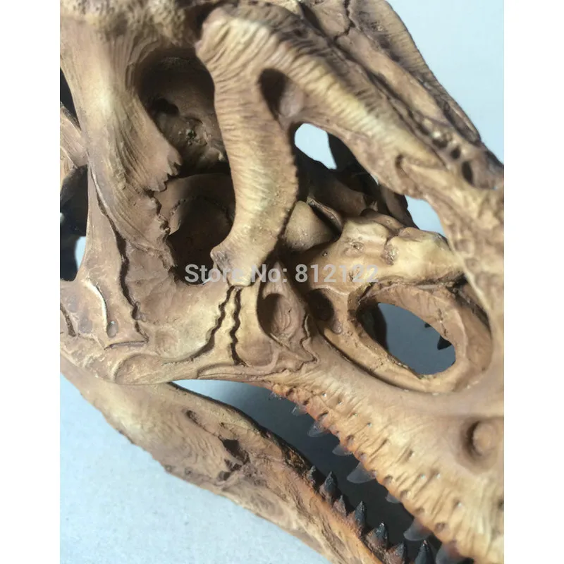 P-Plamen Najnovejši Tyrannosaurus Rex dinozaver Smolo Fosilnih lobanje Model Zbirateljskih 16.7*11.7*12.3 cm barva svetlobe