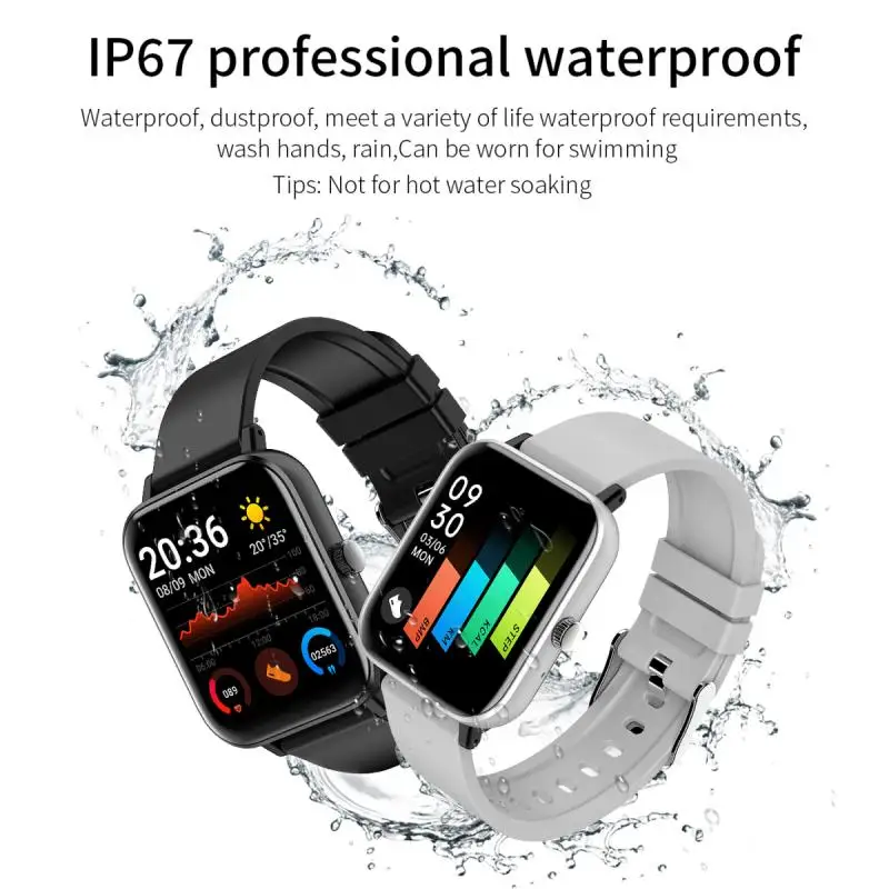 P8 1,4-Palčni Pametni Pazi Moški, Poln na Dotik Fitnes Tracker Krvni Tlak Pametna Ura Ženske GTS Smartwatch Za Huawei Iphone Xiaomi