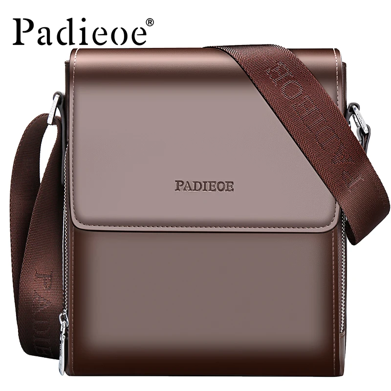 Padieoe crossbody torbe za moške usnje vrečke ramo torba torba, ruta vrečko torbice modni letnik