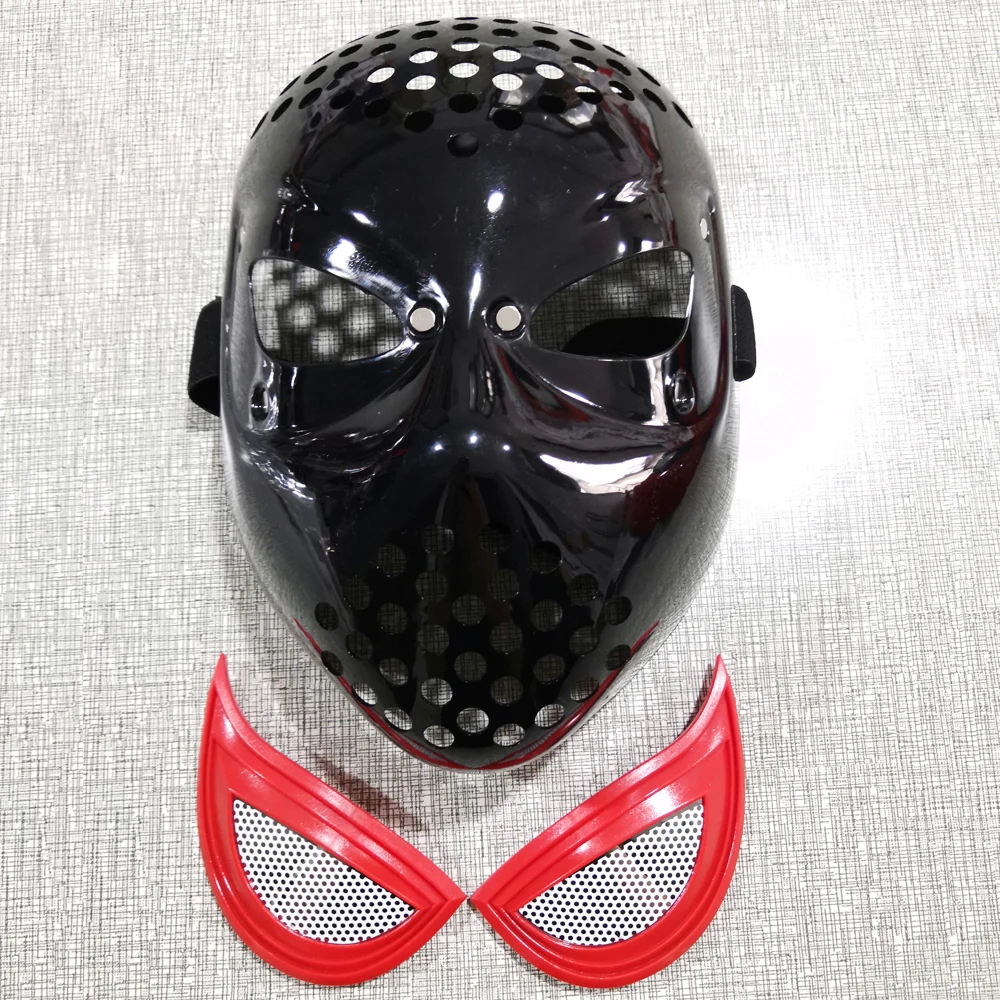 Pajek Ples, Človek, Daleč Od Doma, Iz Železa Pajek Faceshell Cosplay Masko Čelada Kostum Opremo Elastični Trakovi Rdeče Črno Masko