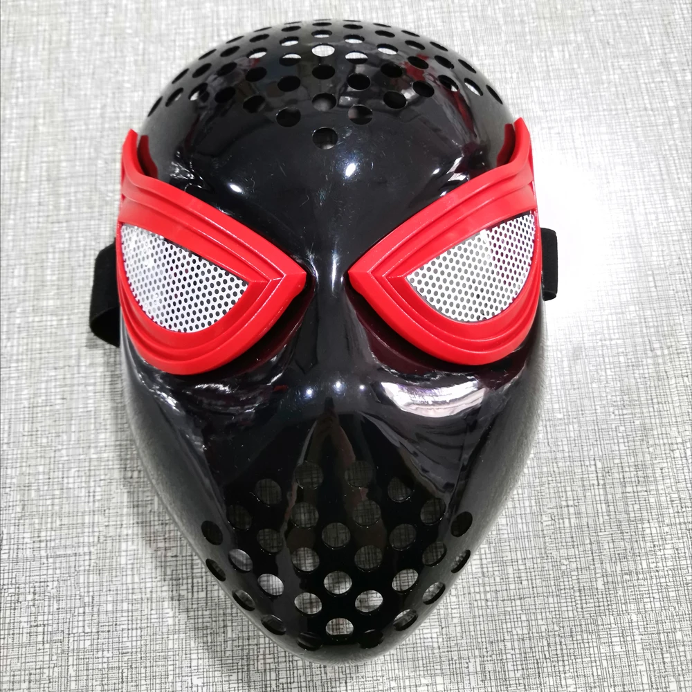 Pajek Ples, Človek, Daleč Od Doma, Iz Železa Pajek Faceshell Cosplay Masko Čelada Kostum Opremo Elastični Trakovi Rdeče Črno Masko