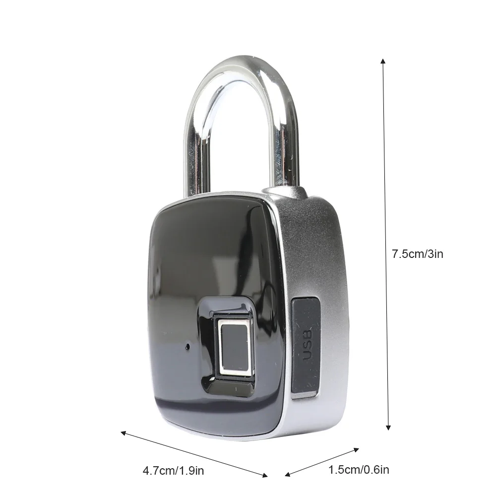 Pametni Dom Prstnih zaklepanje Biometričnih Nepremočljiva Zaklepanje z Prstni odtis Varnost Dotik brez ključa za Zaklepanje USB charge za Telovadnice Omarico