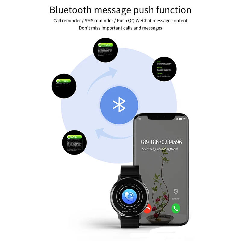 Pametno Gledati Moške Poln na Dotik Fitnes Tracker Srčni utrip, Krvni Tlak Pametna Ura Modna Šport Žensk Smartwatch za Android IOS