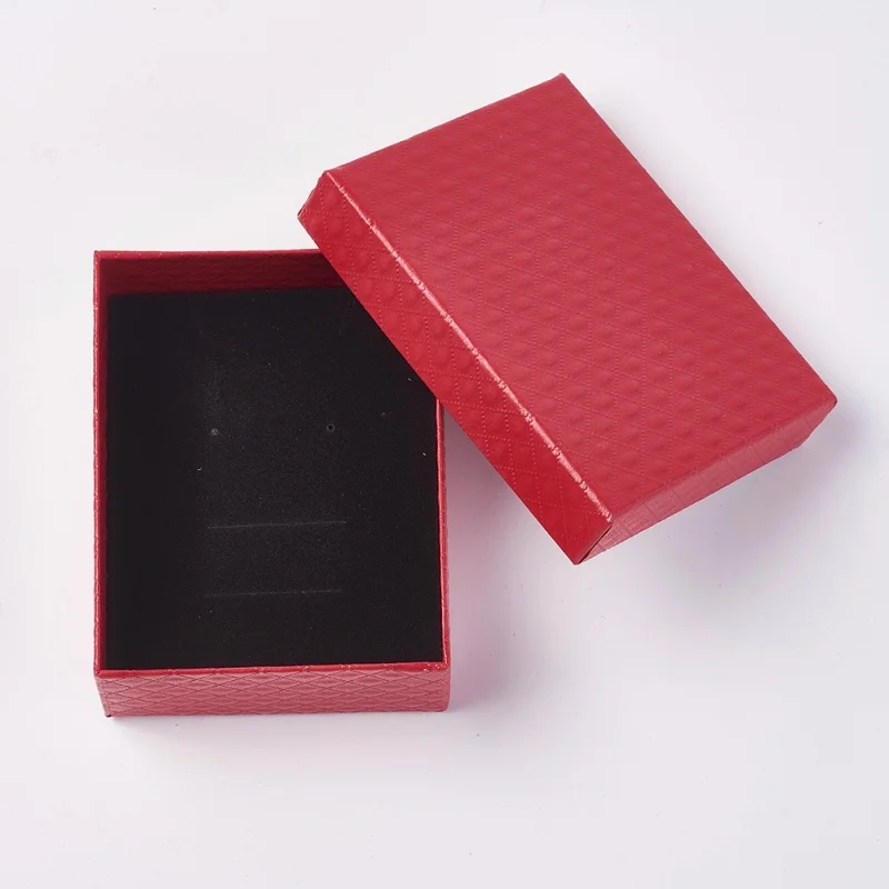 Pandahall 5pcs/lot 9.75x7.8x3.9 cm Pravokotnik Kartonska Škatla za nakit, embalaže, Papirja, Škatle Darila F80