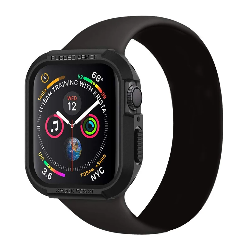 Pazi, Pribor za apple watch primeru, 42mm 44 mm 40 mm Zaščitni pokrov iwatch apple watch 5/4/3/2 Tpu mehko Shockproof odbijača
