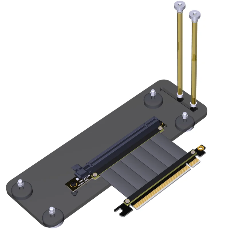 PCI-E 3.0 16X Grafične Kartice Navpično Oporo Base Nosilec w PCIE Biti Podaljšek R33SQ za DIY ATX Ohišje Ohišje