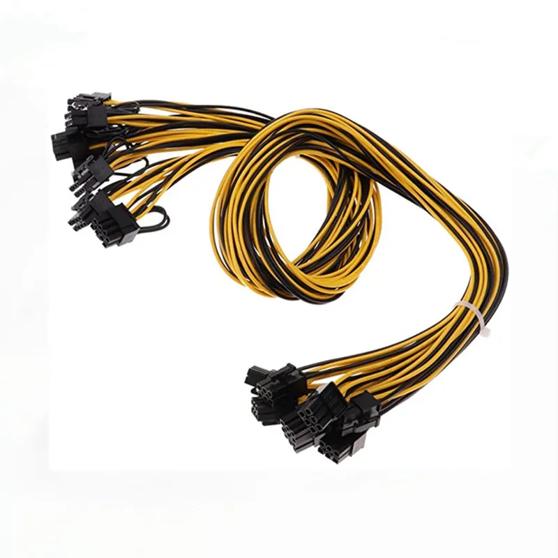 PCI-E 6-pin (6 + 2-pin power razdelilno kabelsko grafike, video kartice, kabel Razdelilnik PCI Express Grafično Kartico Priključek za Kabel