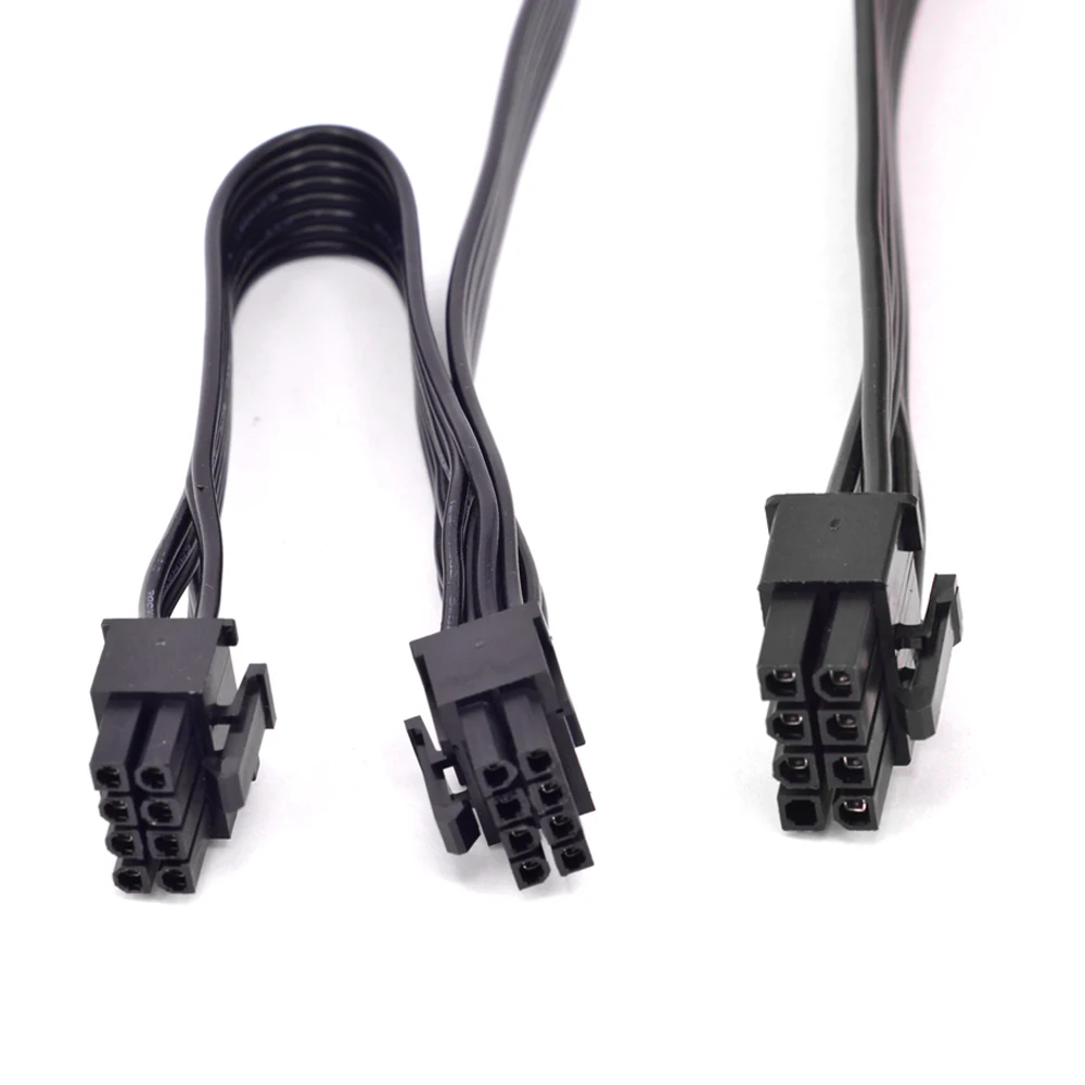 PCI-e, 8Pin 1 do 2 Port 6+2pin Vrata Spliter Napajalni Kabel PCIe 8 Pin za Dvojno 6Pin za Corsair HX1200i HX1000i HX850i HX750i Modularne