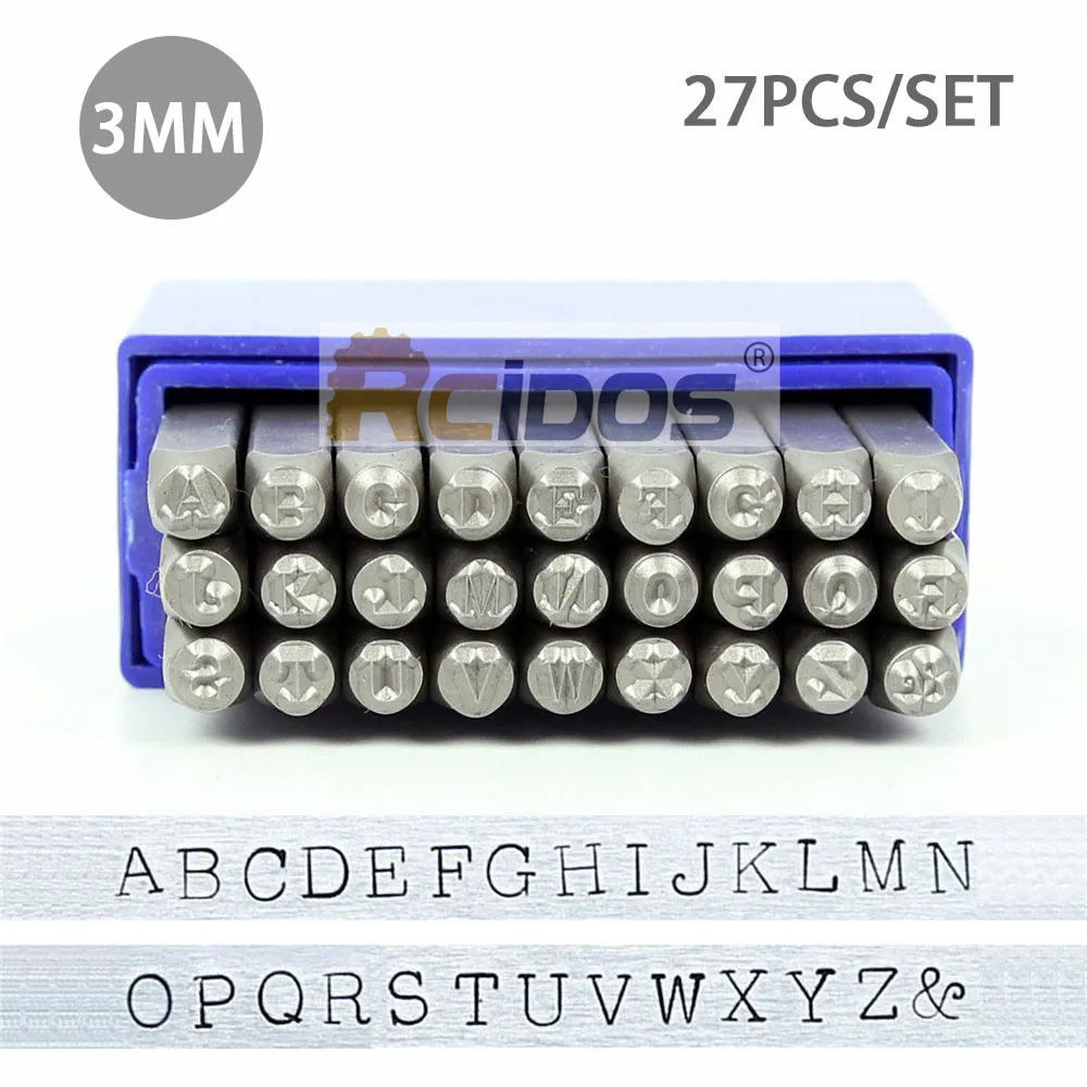 PD-3 mm/27pcs/nastavite Ročno skript mala Črka Kovinskega Žiga Nastavite,DIY nakit jekla udarec žig črke Kit