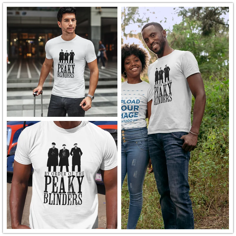 Peaky Blinders T Shirt Peaky Blinders T-Shirt Grafični 100 Cotton Tee Rokavi Kratkimi 6xl Moški Modni Srčkan Tshirt