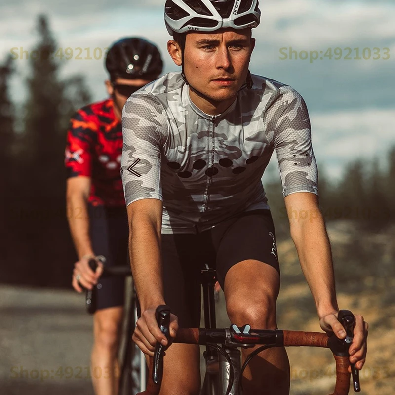 Pedla 2021 Poletje Gorsko kolo Kolesarjenje Jersey Moški Gozd prikrivanje cikel majica Kratek sleeved aero dihanje camisa ciclo de