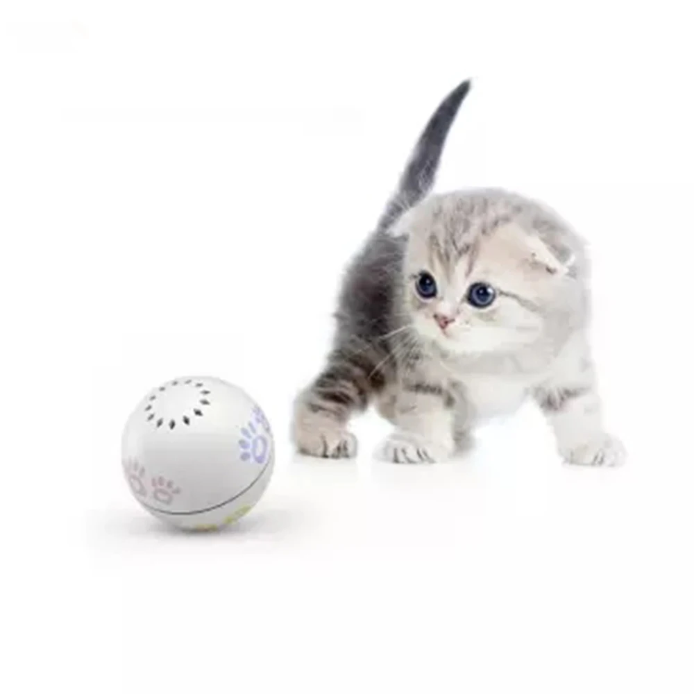 Petoneer Pet smart spremljevalec žogo Mačka Igrača Vgrajen catnip polje Nezakonitih pomikanjem smešno artefakt Smart jjeza igrača darilo