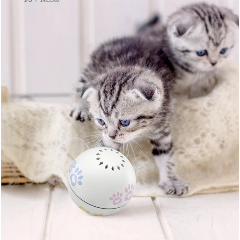Petoneer Pet smart spremljevalec žogo Mačka Igrača Vgrajen catnip polje Nezakonitih pomikanjem smešno artefakt Smart jjeza igrača darilo