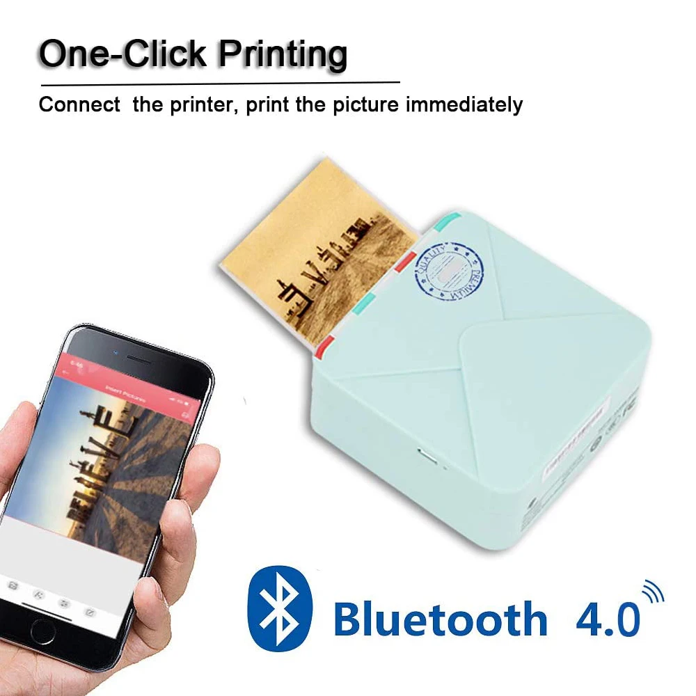 Phomemo M02S Prenosnih Pocket Termični Tiskalnik Poceni Mini Bluetooth Toplotne Inkless Tiskalnika Foto Mobilne ročni Majhne Tiskalniki