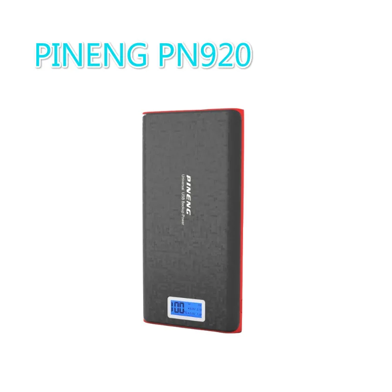 PINENG 920 mobilne powerbank 20000mAh Dvojno USB Izhod PN920 LED svetilka LCD-zaslon Zunanji Polnilec PN-920 MOSKVI