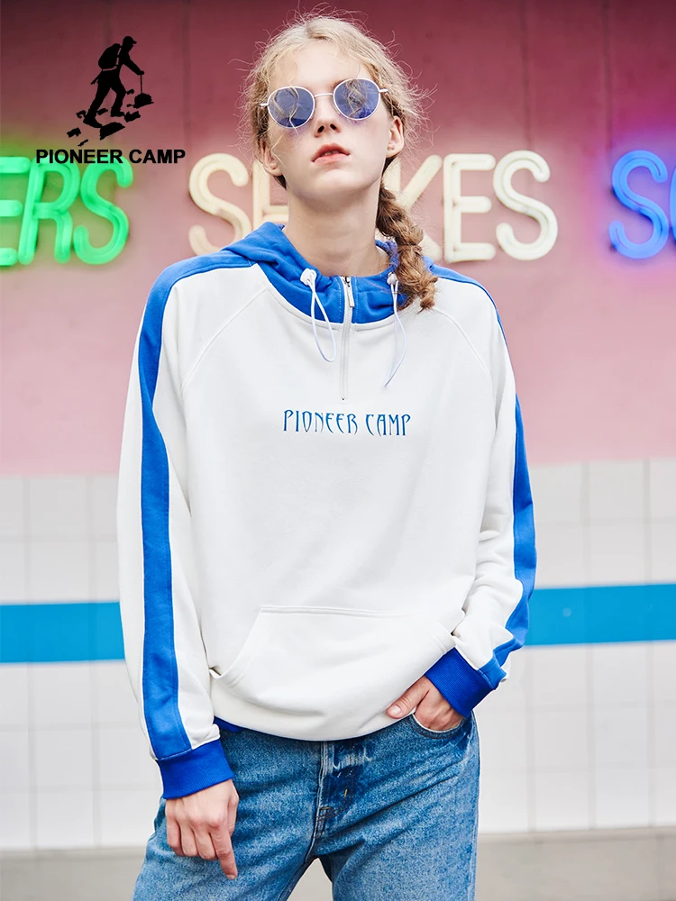 Pioneer Tabor 2019 novo hoodies ženske blagovne znamke-oblačila modni hit barve ženski pulover s kapuco majica vrh kakovosti trenirke AWY902024S