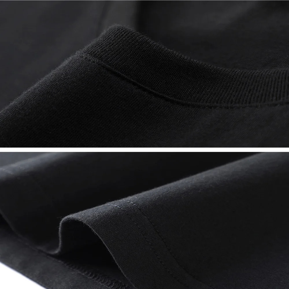 Pioneer Tabor 2020 Ulične Poletje T-Shirt Moški Strele Natisnjeni Bombaž Moda Črne majice za Moške ADT0223003L