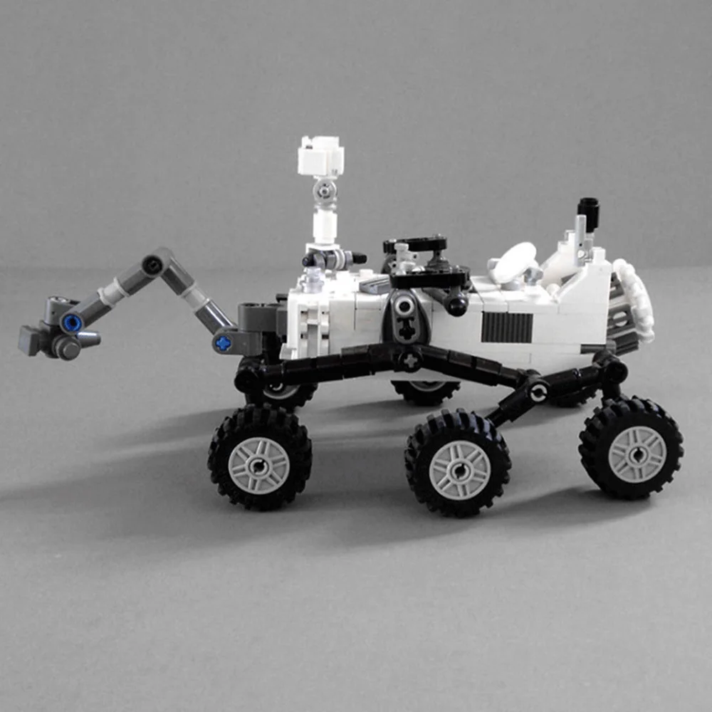 Planet Sonda Vesoljske Postaje Raketa Lunar Lander Rover Shuttle Ladjo Številke Modela Stavbe, Bloki, Opeke Igrača za Otroke, Darila