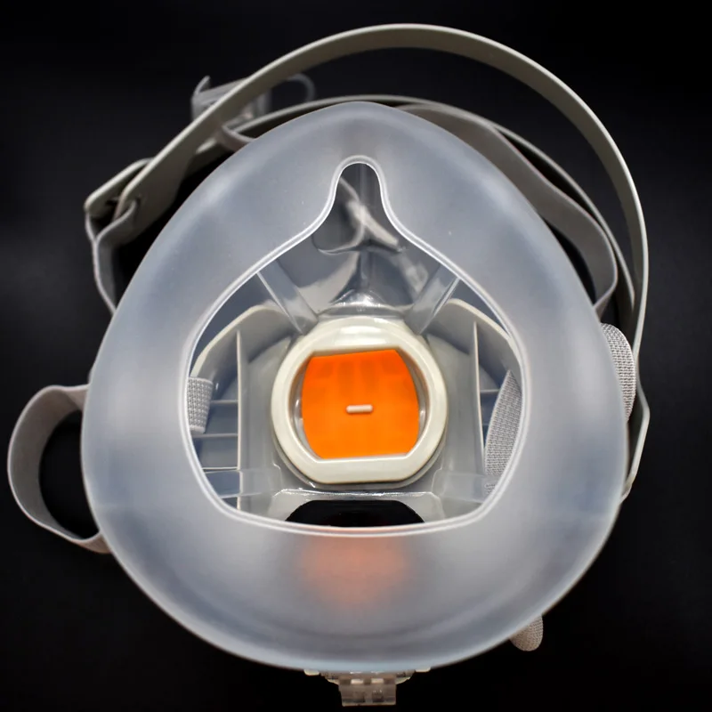 Plinske maske Silikona, pol masko Respirator Anti spray barva pesticide, organska kislina, alkalno amoniaka strupenih kemičnih