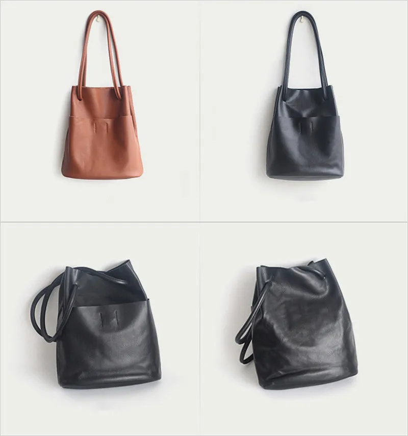 PNDME priložnostne preprost pravega usnja dame torbici modni retro mehko prva plast cowhide žensk nakupovanje tote vrečke ramo