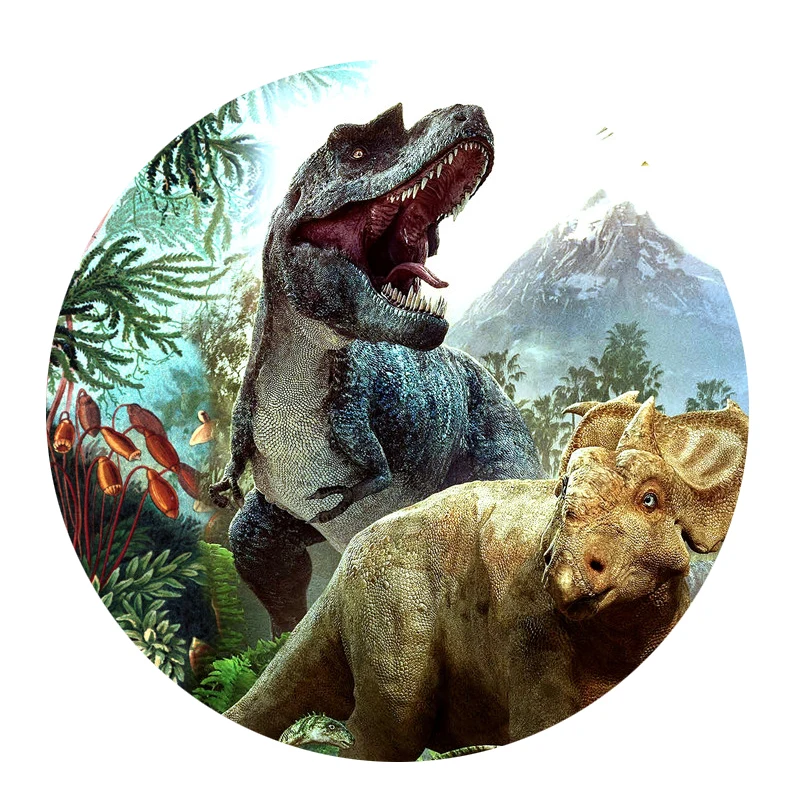 Po meri 3D Plakat, Fotografija Ozadje Risanka Dinozaver Non-woven Zidana Dnevna Soba, otroška Soba, Spalnica 3D Stenske Freske Ozadje