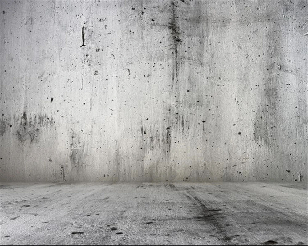 Po meri betonski zid, fotografija 3d ozadje nostalgično kamniti zid teksturo ozadju stenske tapete za dnevno sobo Beibehang
