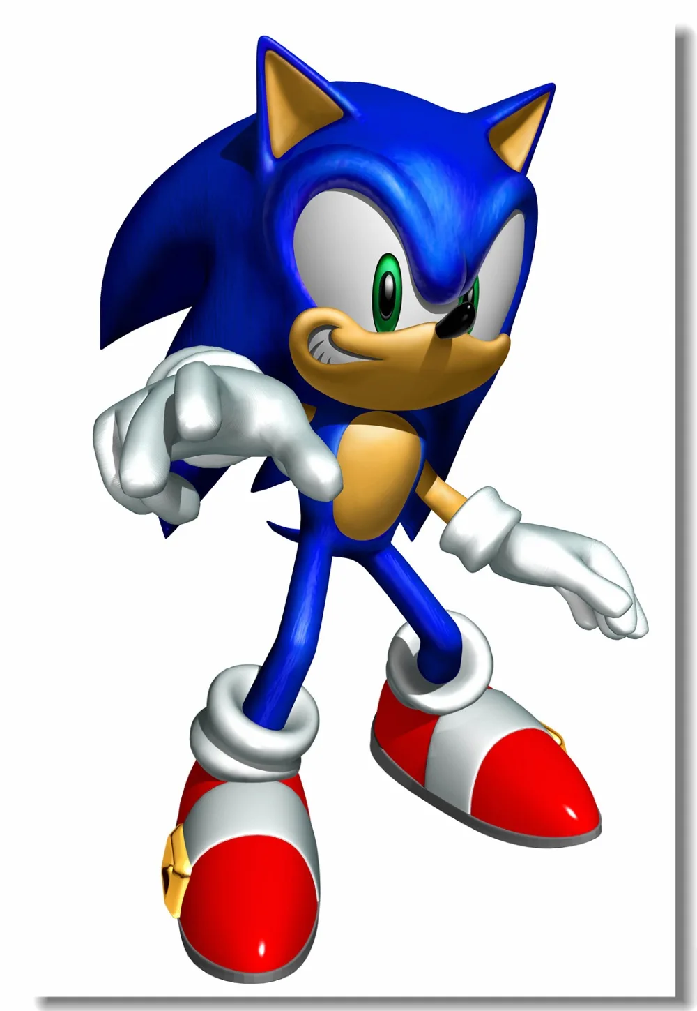 Po Meri Platno Steno Stensko Sonic Hedgehog Plakat Sonic Dekoracijo Skrivnost Obroči Stenske Nalepke Otroci Soba Steno Papirjev #0504#