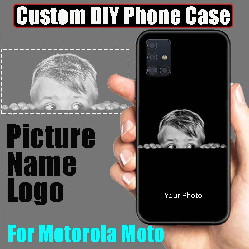 Po meri Svoj Telefon Primeru Za Motorola Moto G8 Moč Lite E6S 2020 Eno Vizijo Makro Zoom Pro P30 P40 G Moči Prilagojene Primerih