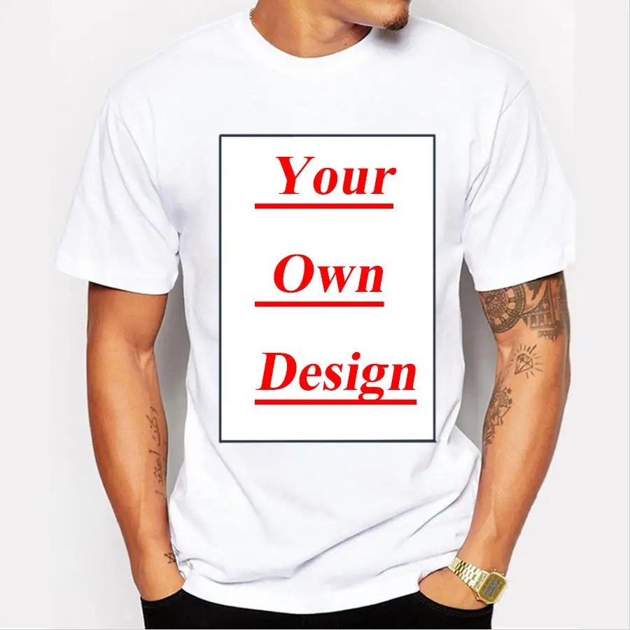 Po meri za Moške Bombaž O-Vratu T Shirt Tiskanje Vaš Lastna konstrukcija Visoko Kakovostnih Belih Tshirt Lasten Vzorec