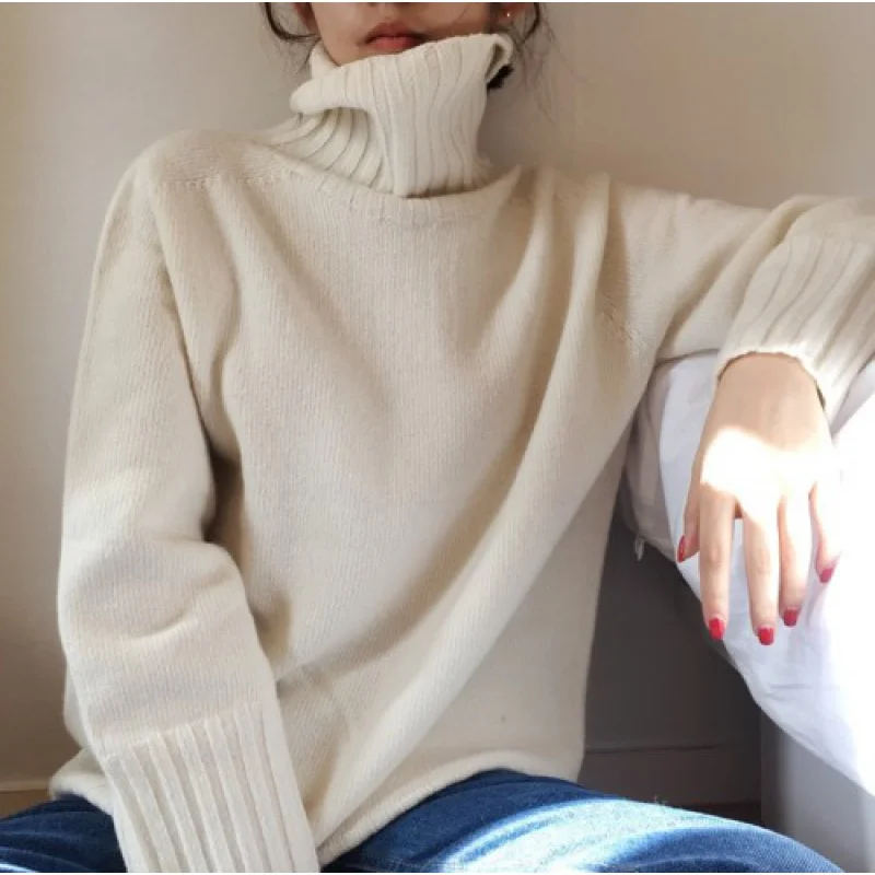 Podjetje ponuja na podlagi barve spot Južna Koreja riž beli v notranjosti sprejme visok ovratnik runo puloverji ljubezen zapri oči