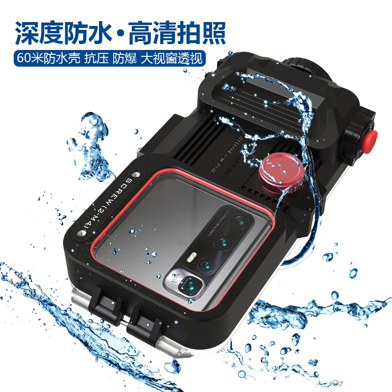 Podvodni Telefon Bluetooth Stanovanj Za Huawei P20 P30 Pro Iphone 11 Xs max 11pro 60m Vodoodporno Univerzalno telefon Primeru Na Prodaje 1pc