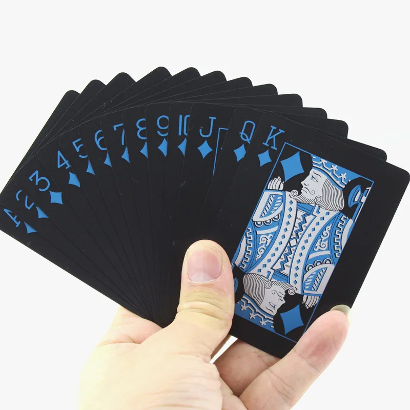 Poker, Igralne Karte Plastične Kartice Igranje Kart Za Poker Neomejeno Nepremočljiva Kartico Primarni Igre Sim >8 Let